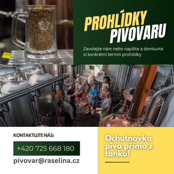 prohlidky pivovaru Pispvek na Facebooku ctverec 1