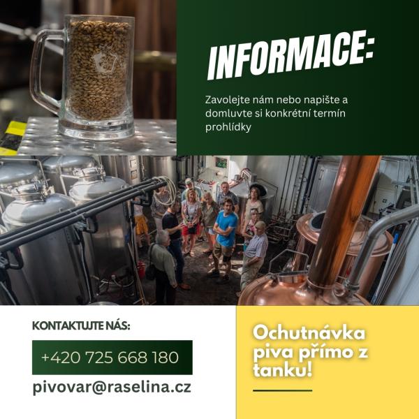 prohlidky pivovaru Pispvek na Facebooku ctverec