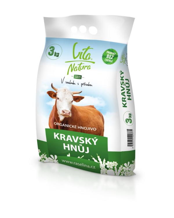 VitaNatura Kravsky hnuj 3kg 3D