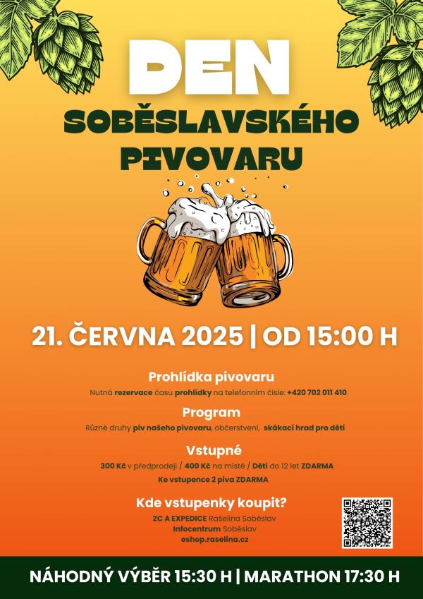 Letak sobslavsky pivovar 2026